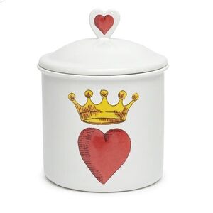 Marin Montagut crowned heart candy box porcelaine